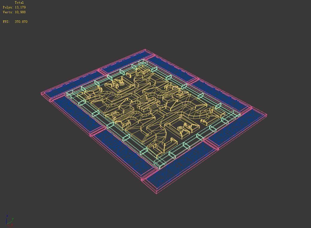Imperial City-Shabak-Floor 02 3D model_4