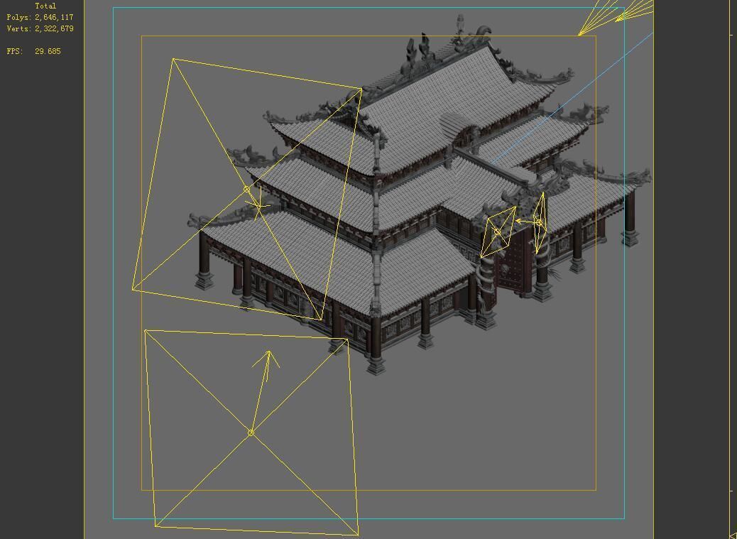 Imperial City-Shabak-Palace Building 3D model_4