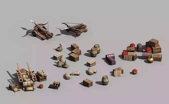 Imperial City-Shabak-Objects 3D model