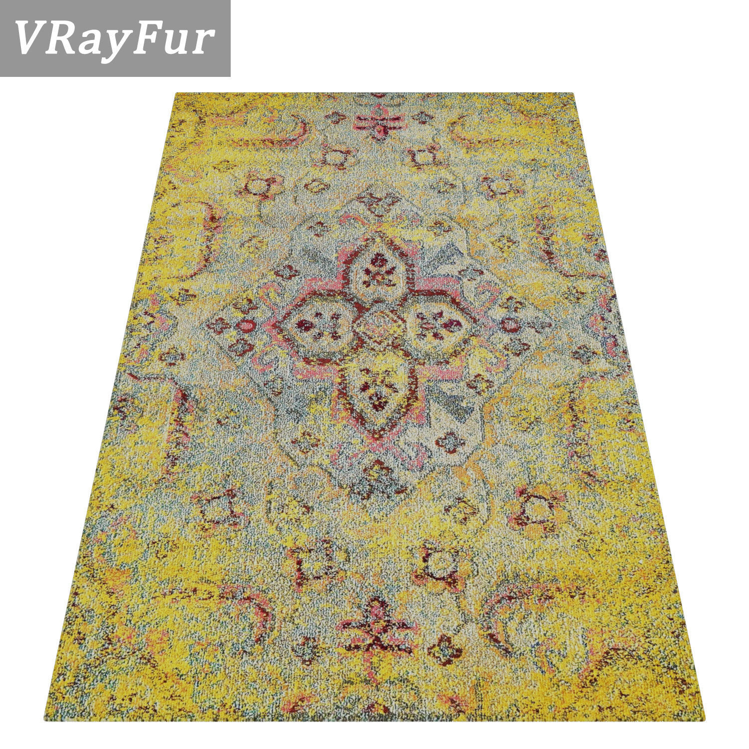 Rug Set 1772 3D model_2