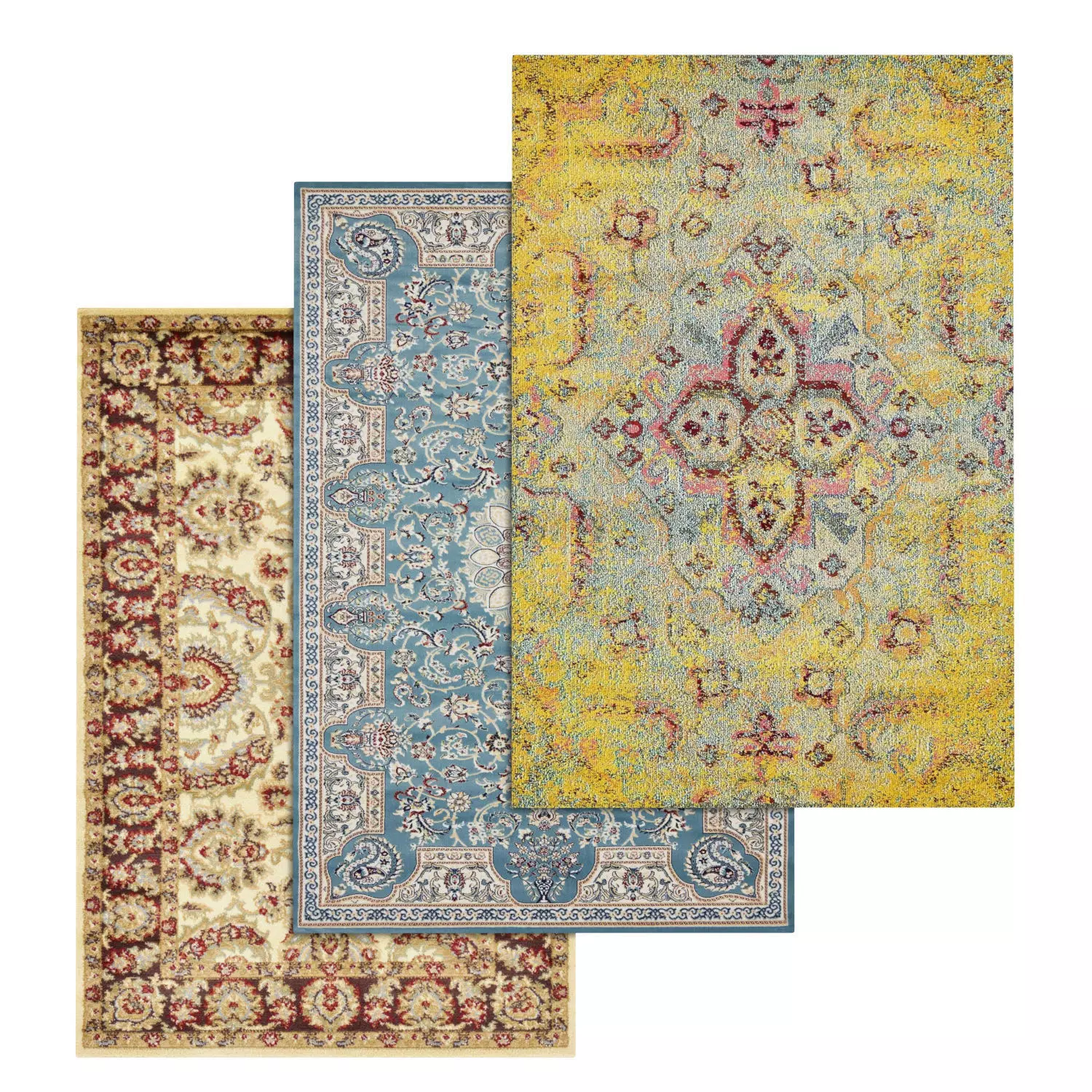 Rug Set 1772 3D model_0