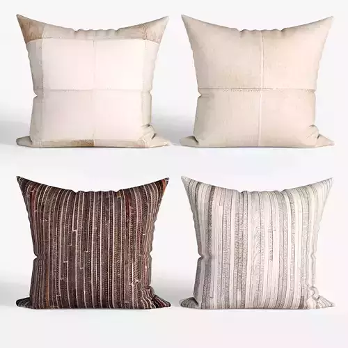 Decorative pillows Torino set 054 3D model