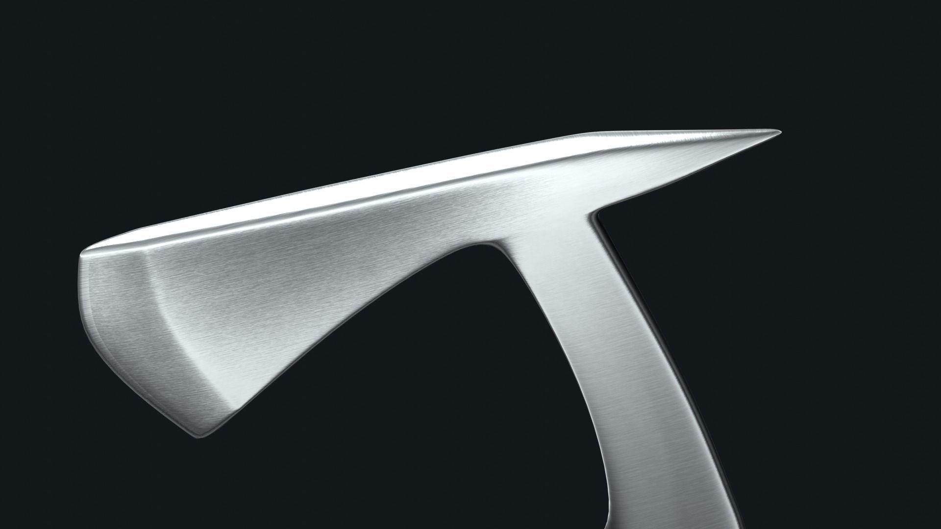 Throwing Axes Low-poly 3D model_5