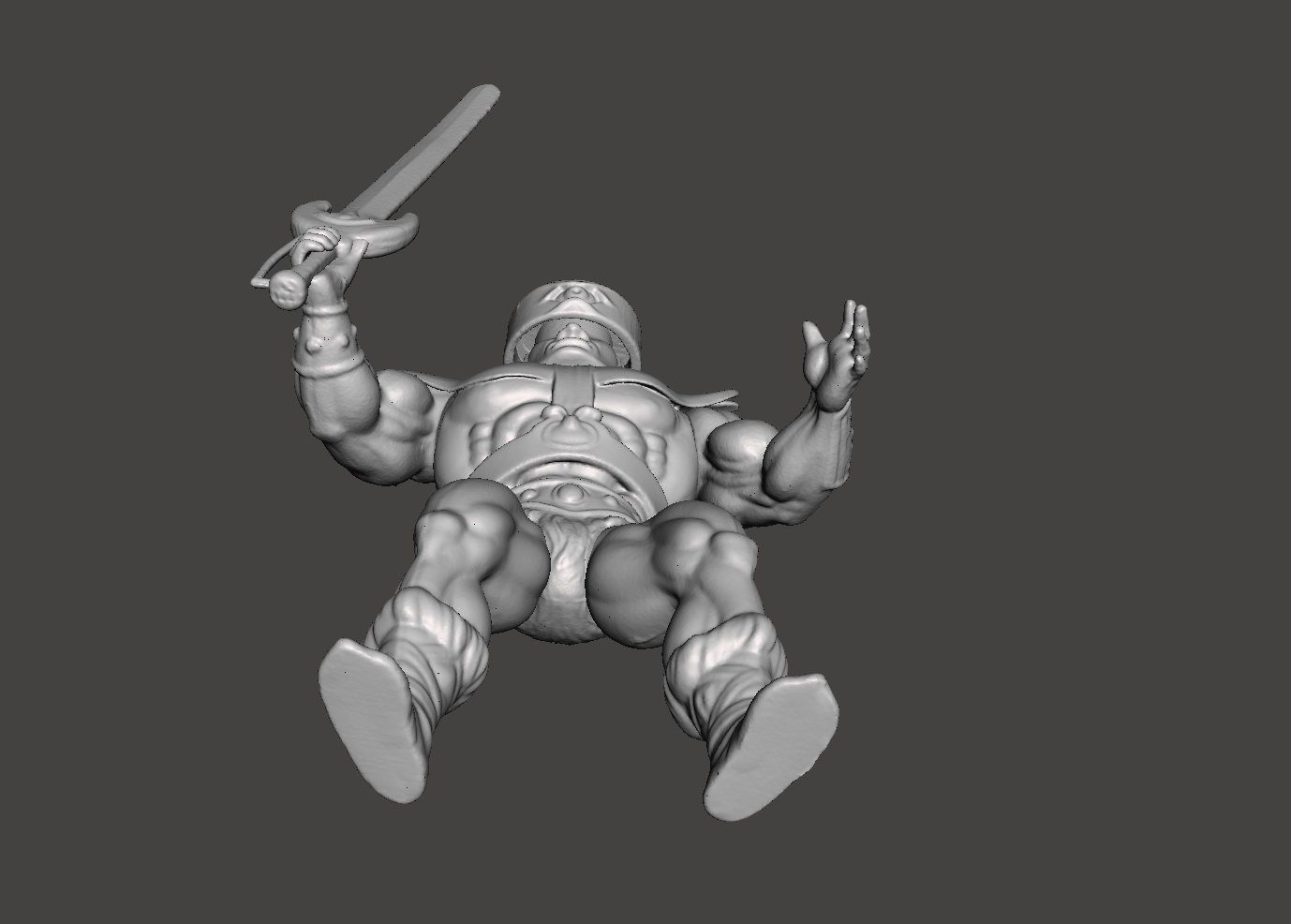 TRIPCLOPS MOTU VINTAGE ACTION FIGURE COMPLETE 3D print model_5