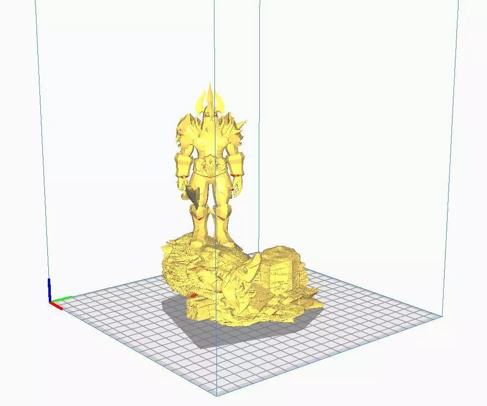 seigneur de fleau Tueur de dragons  3d Print  3D print model_0