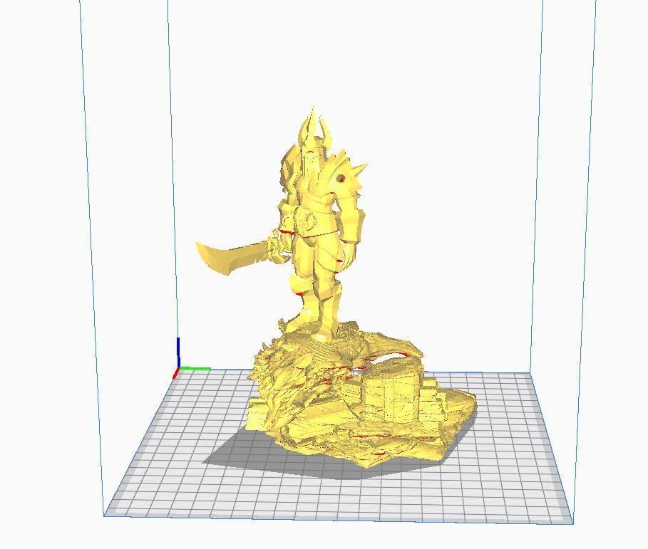 seigneur de fleau Tueur de dragons  3d Print  3D print model_5
