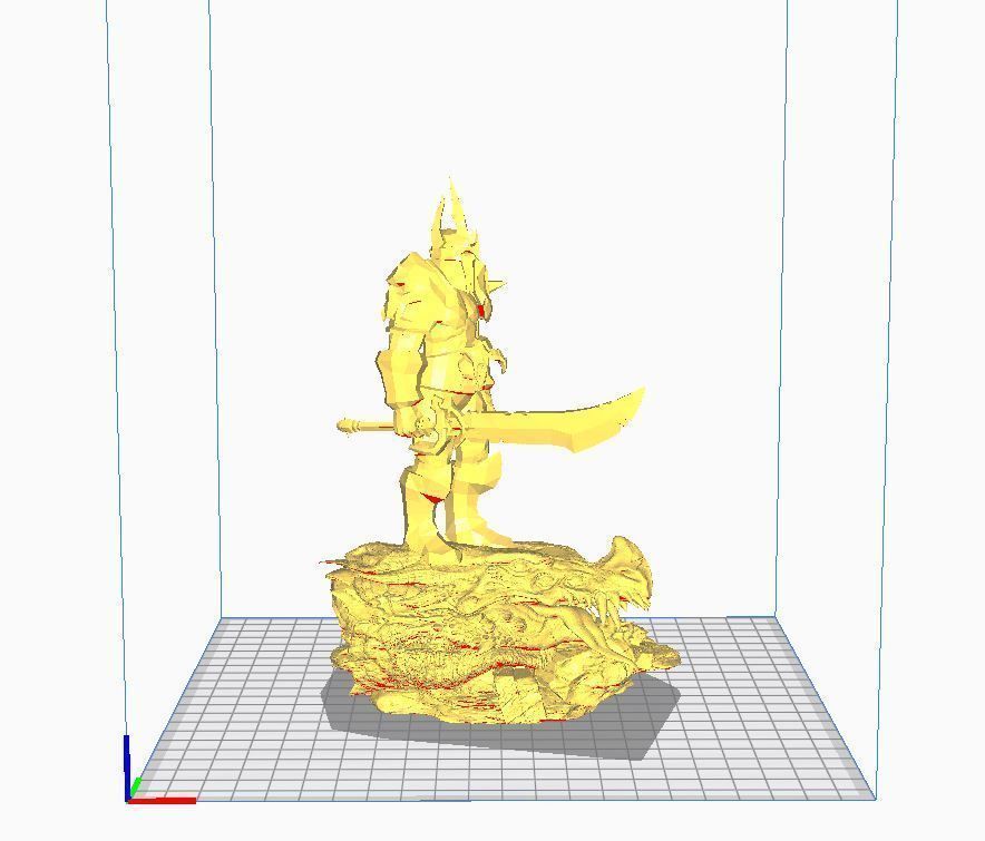 seigneur de fleau Tueur de dragons  3d Print  3D print model_3