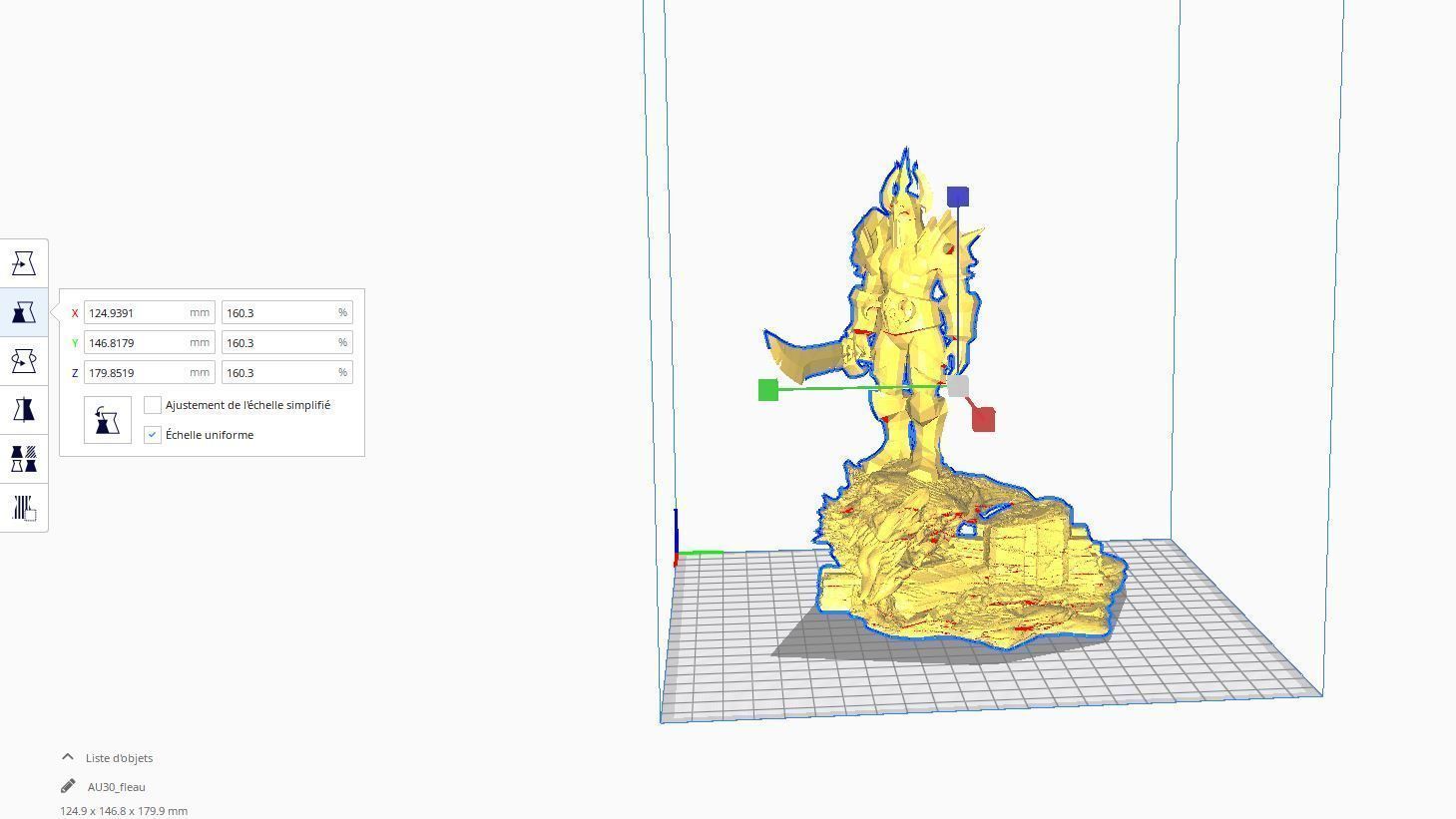 seigneur de fleau Tueur de dragons  3d Print  3D print model_2