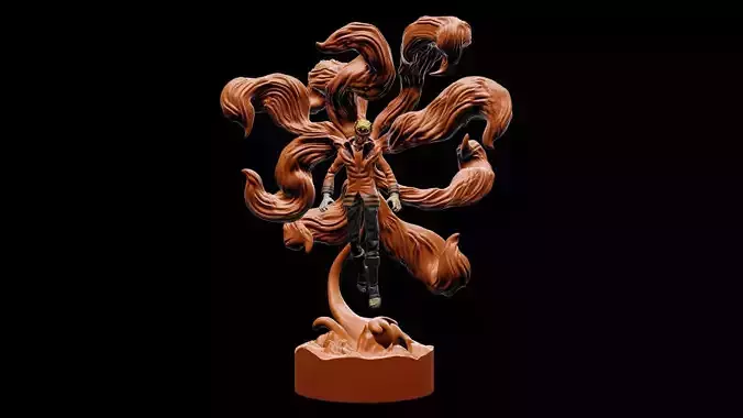 Naruto Uzumaki last kurama mode - 3d printing 3D print model