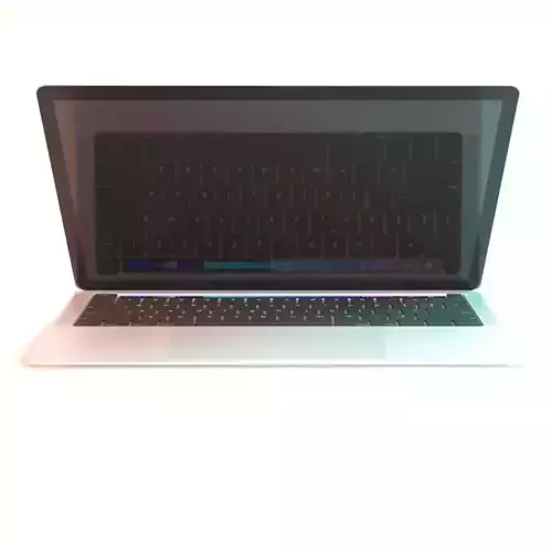 Realistic MacBook Pro 3D model