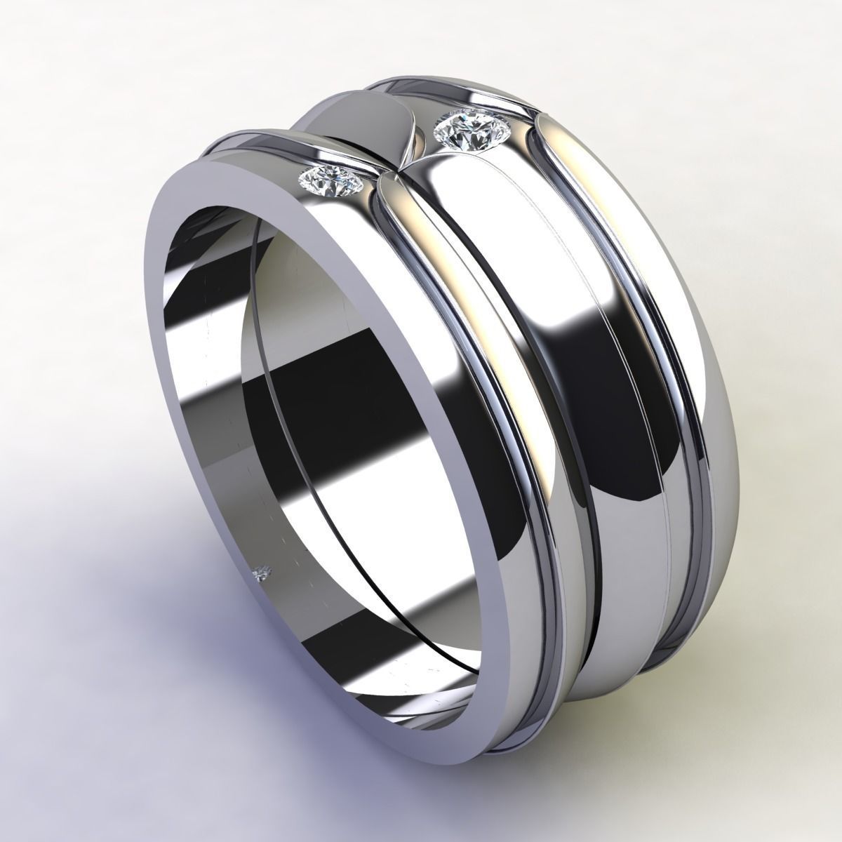 SJ RING 8 3D print model_12