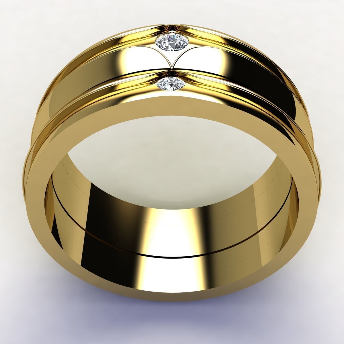 SJ RING 8 3D print model_4