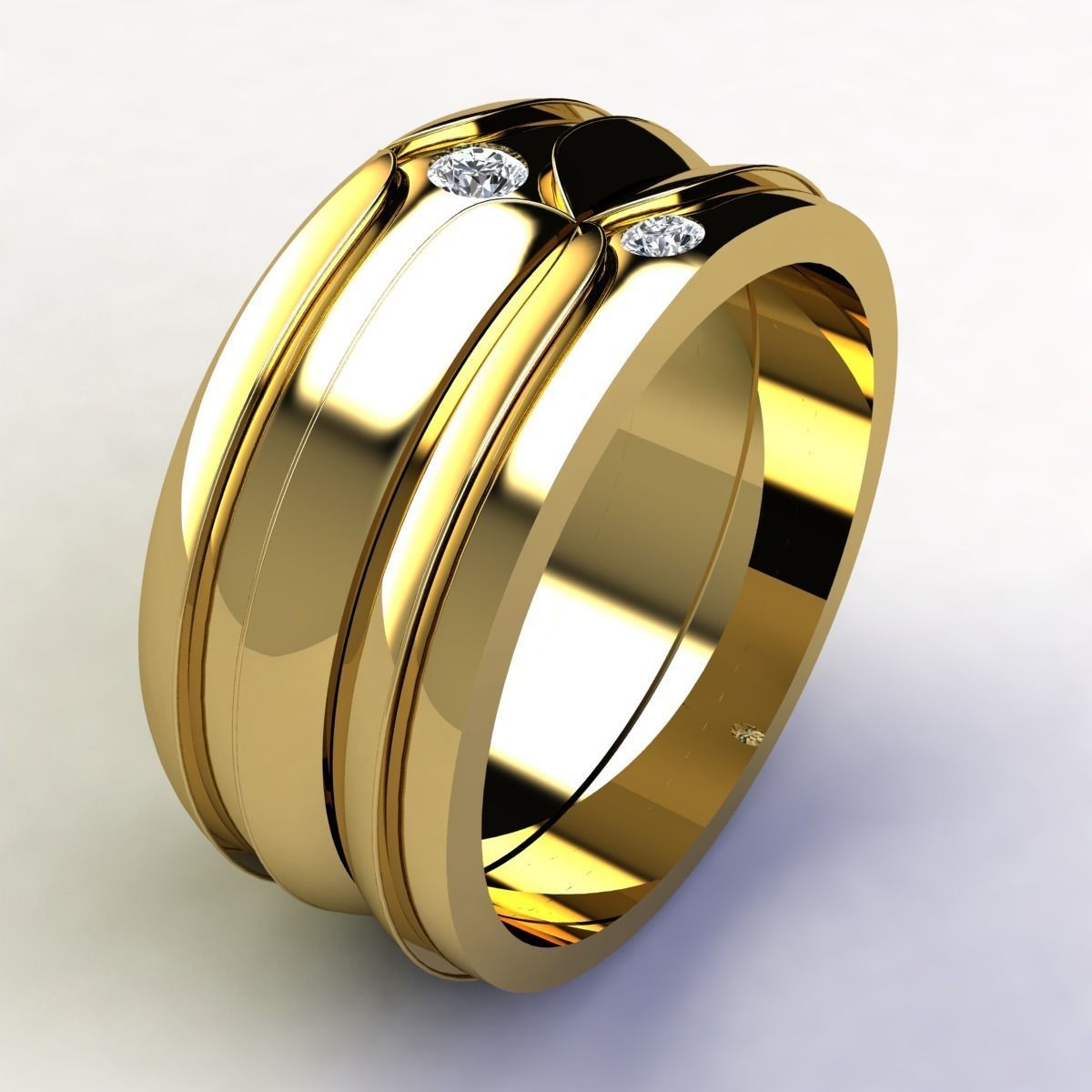 SJ RING 8 3D print model_2