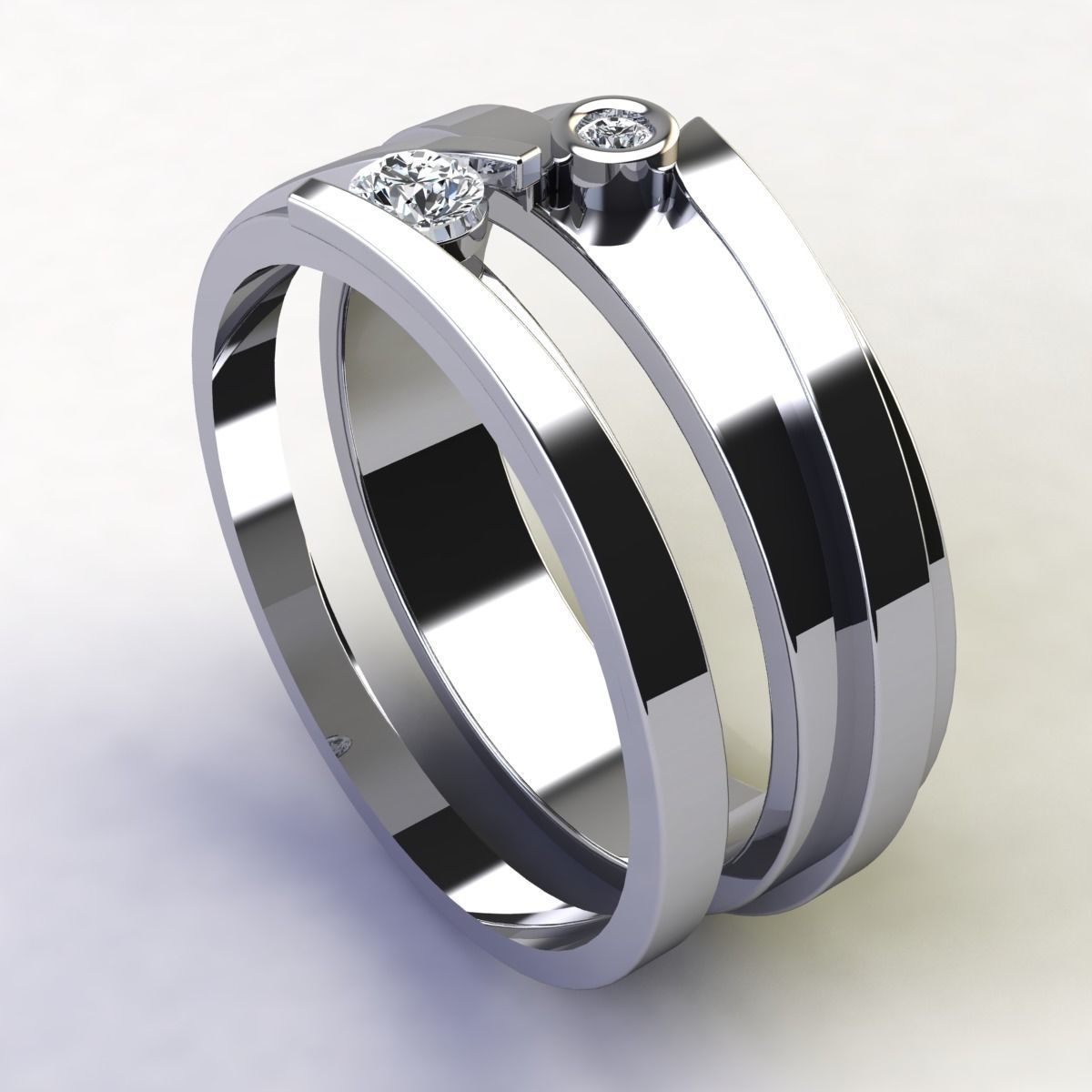 SJ RING 6 3D print model_12