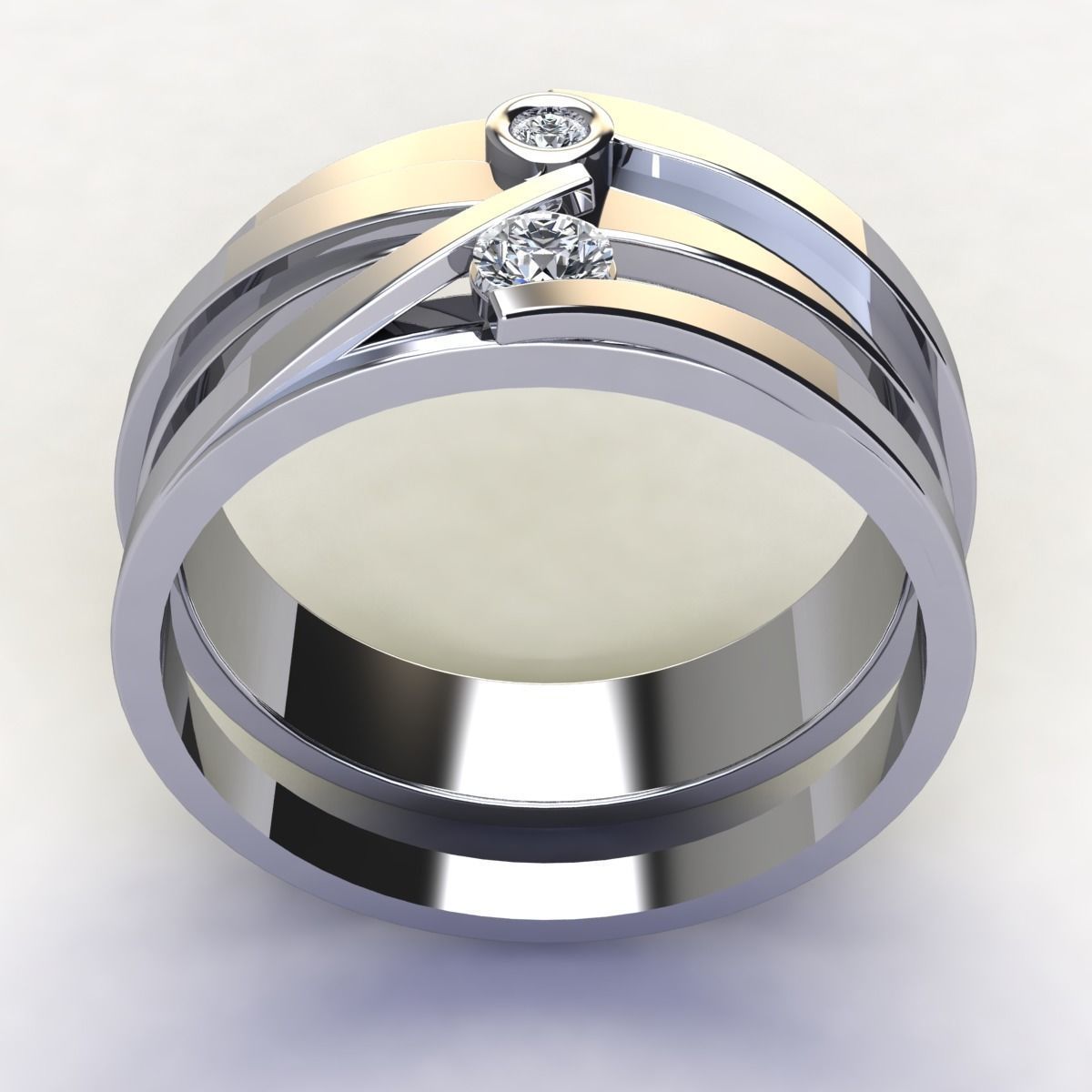 SJ RING 6 3D print model_6