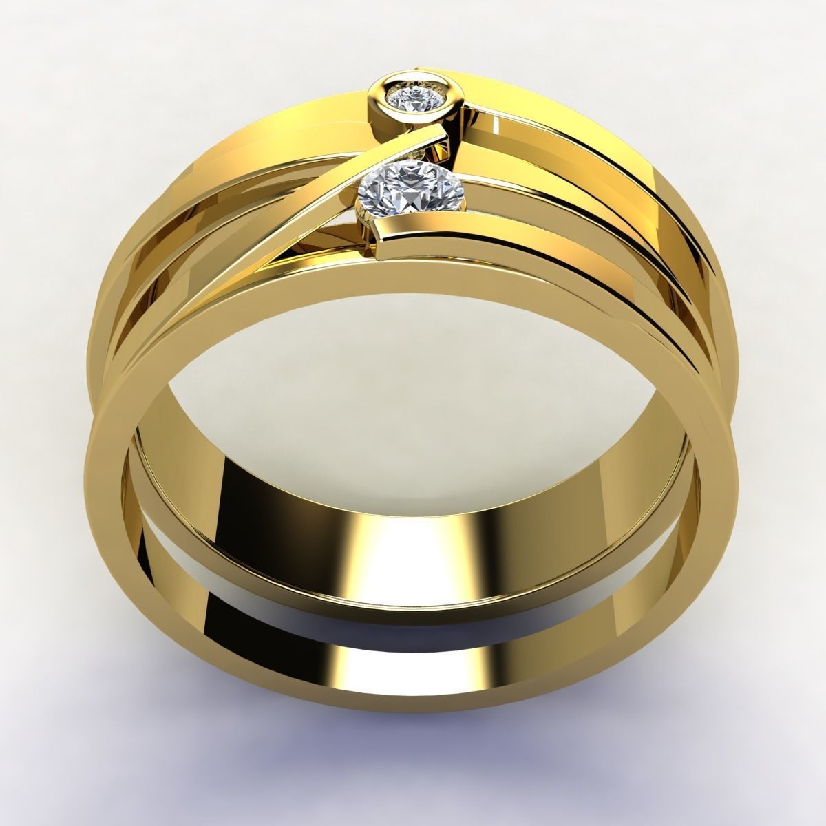 SJ RING 6 3D print model_4