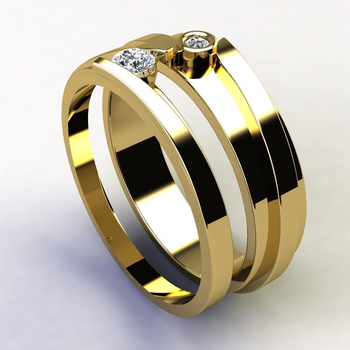 SJ RING 6 3D print model_10