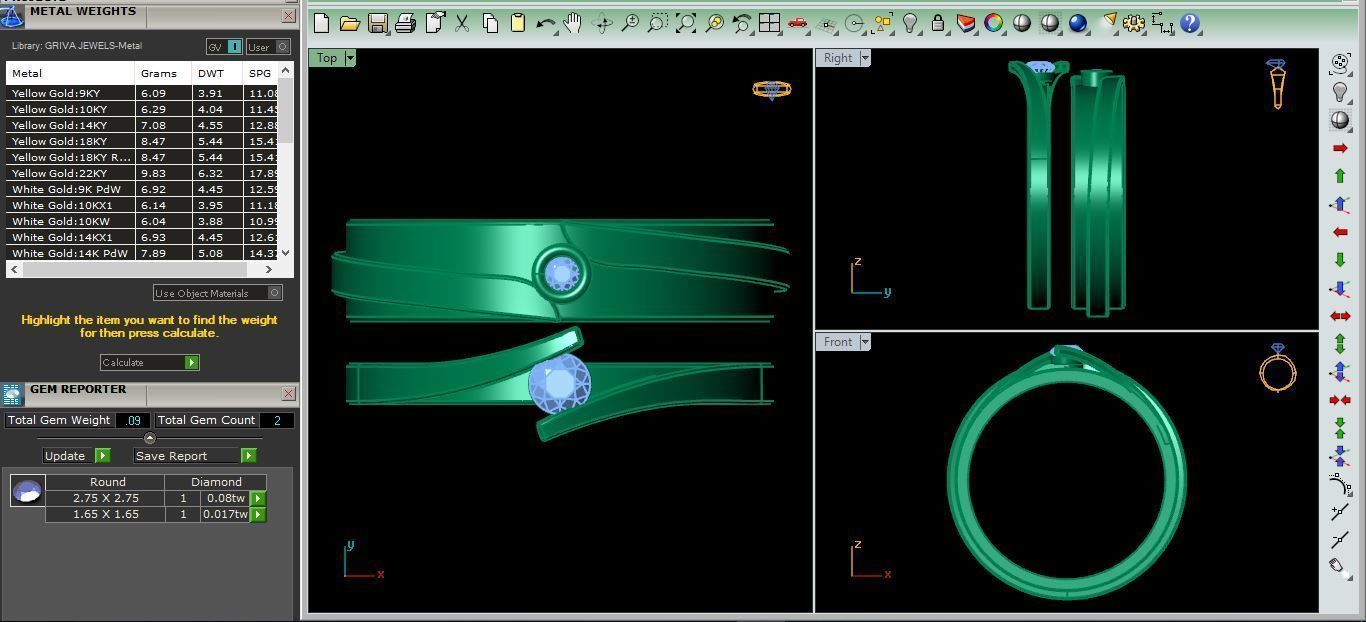 SJ RING 6 3D print model_2