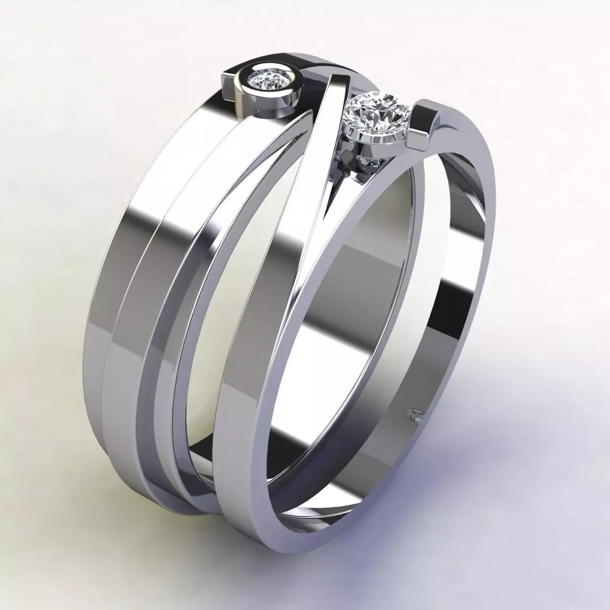 SJ RING 6 3D print model_0