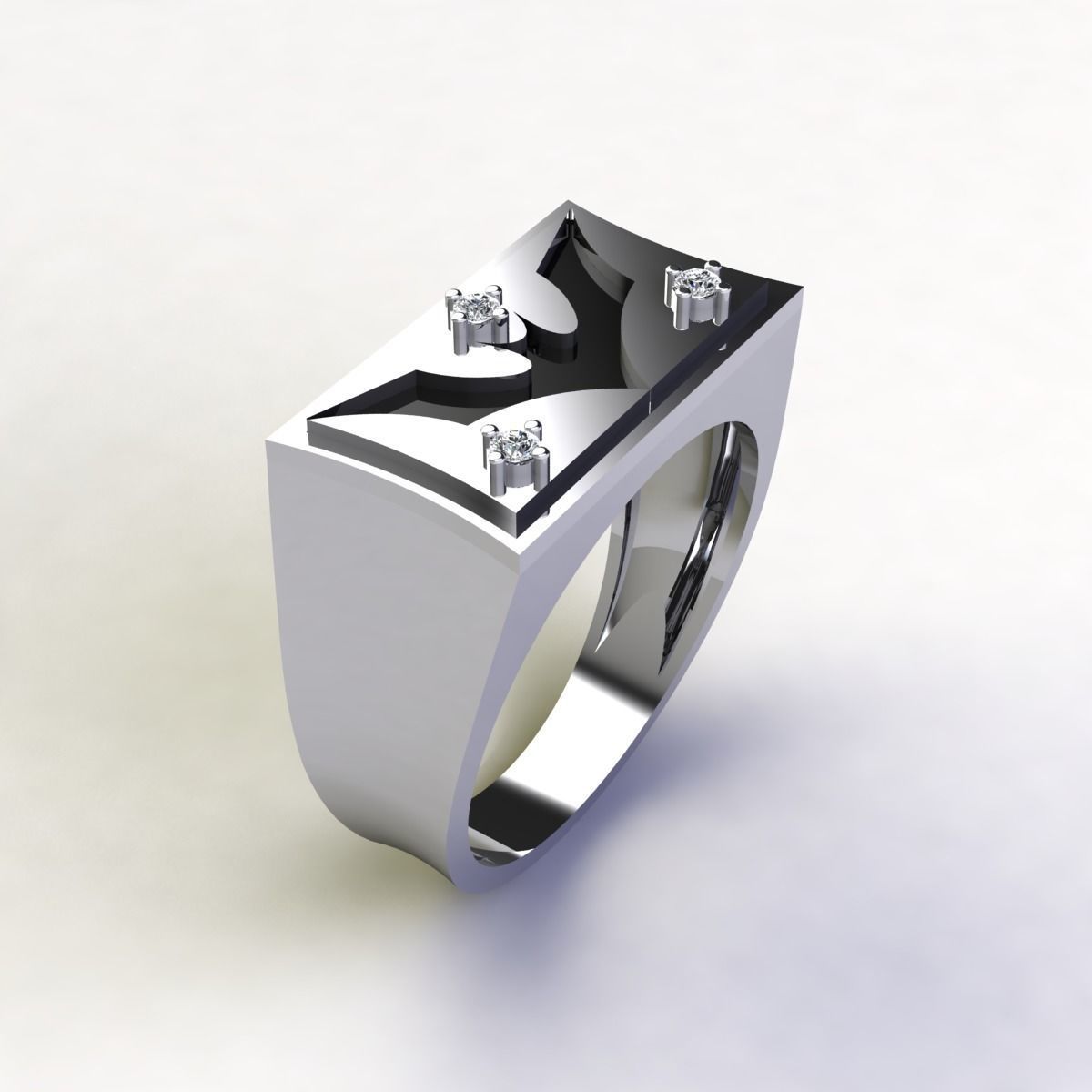 SJ RING 49 3D print model_2