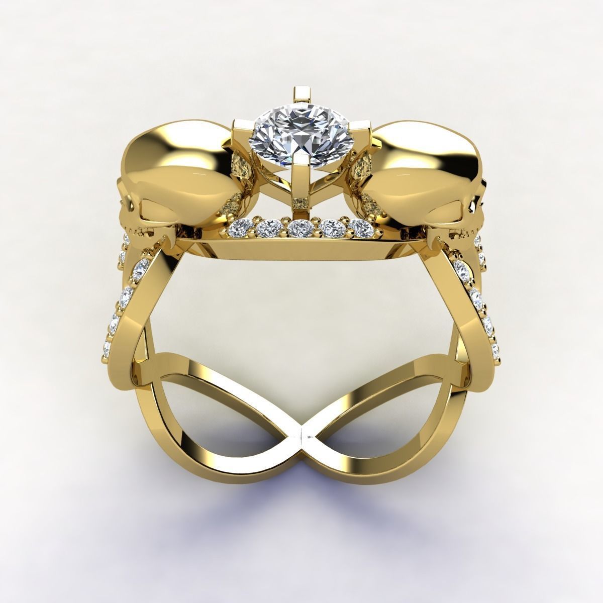 SJ RING 41 3D print model_3