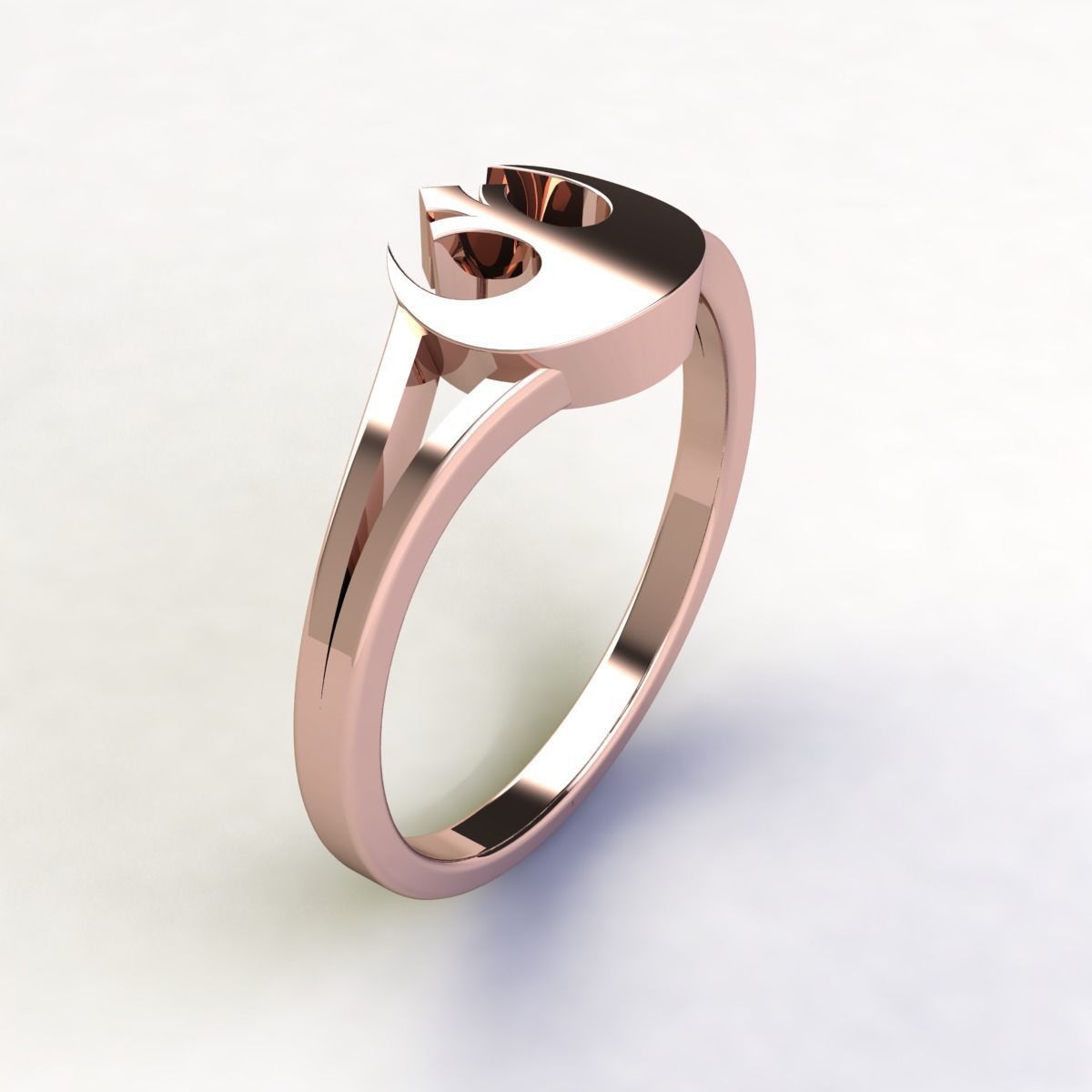 SJ RING 01 3D print model_2
