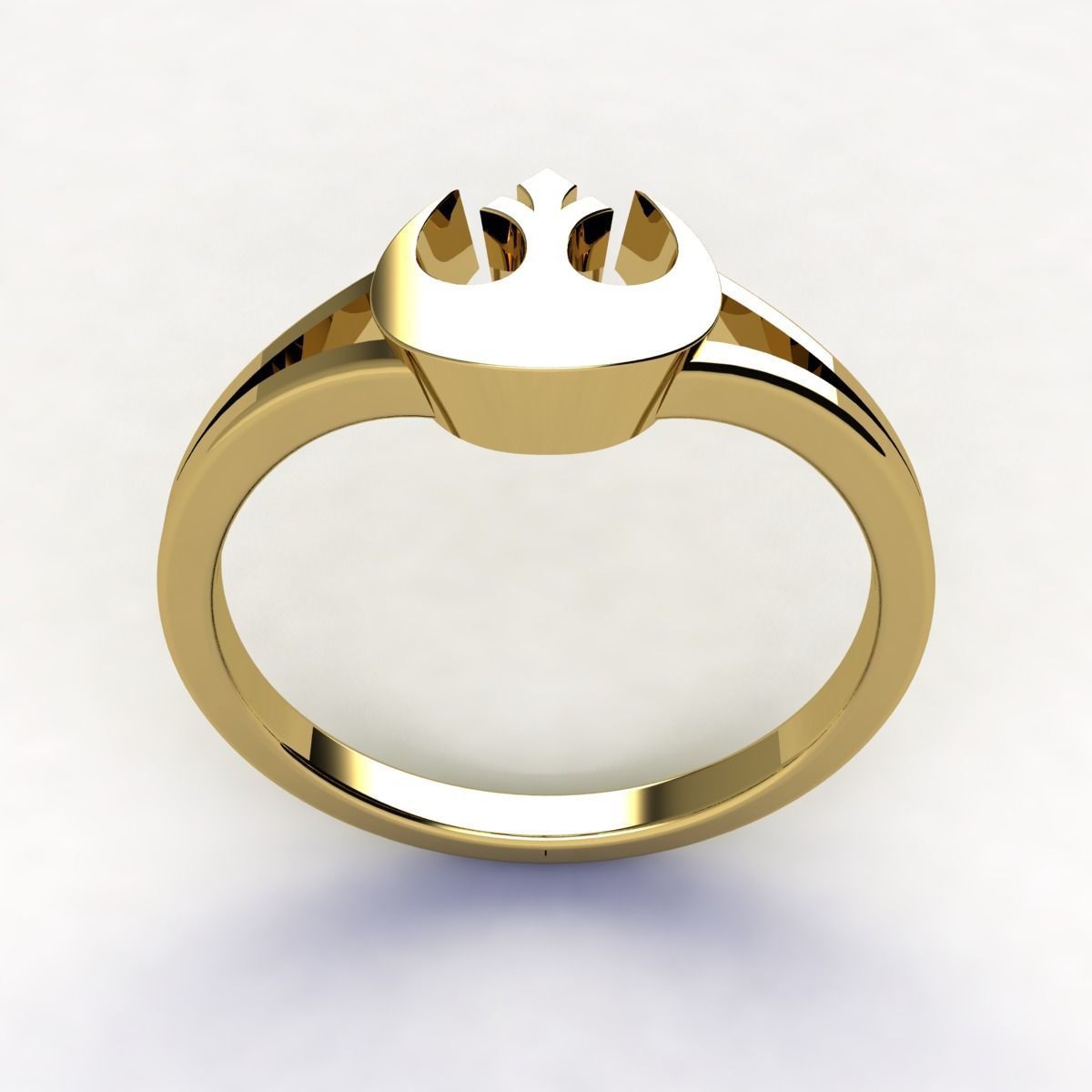 SJ RING 01 3D print model_3