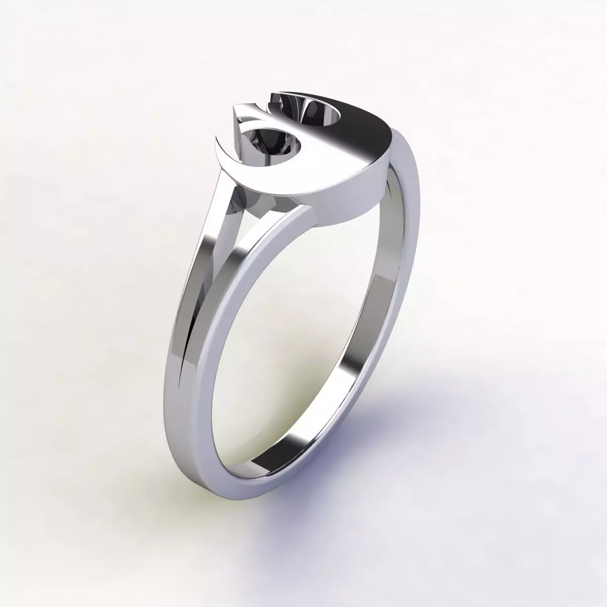 SJ RING 01 3D print model_0