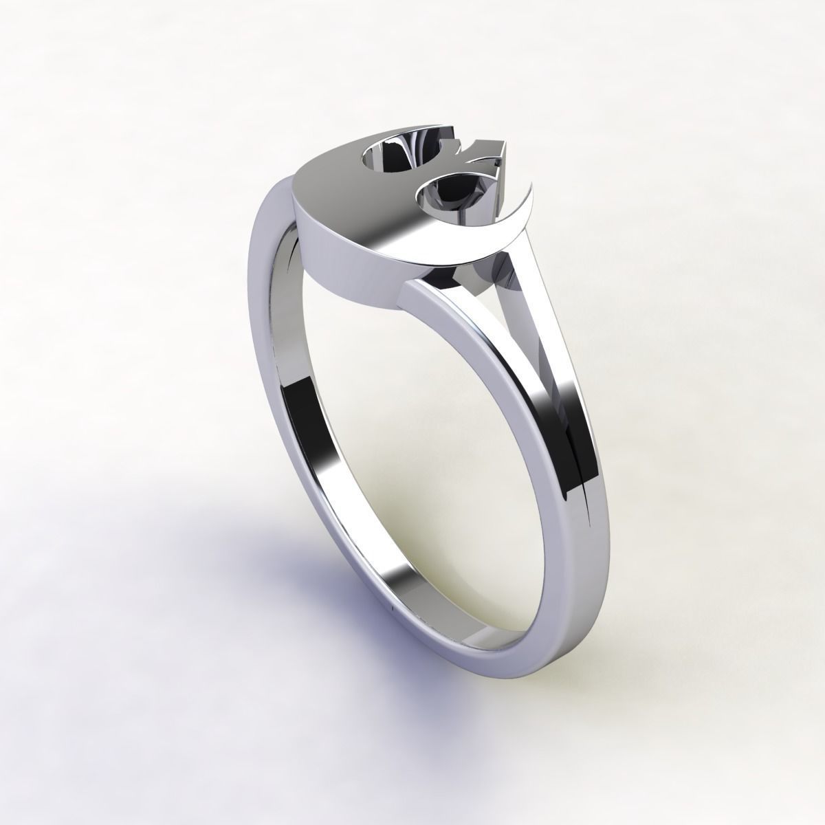 SJ RING 01 3D print model_11