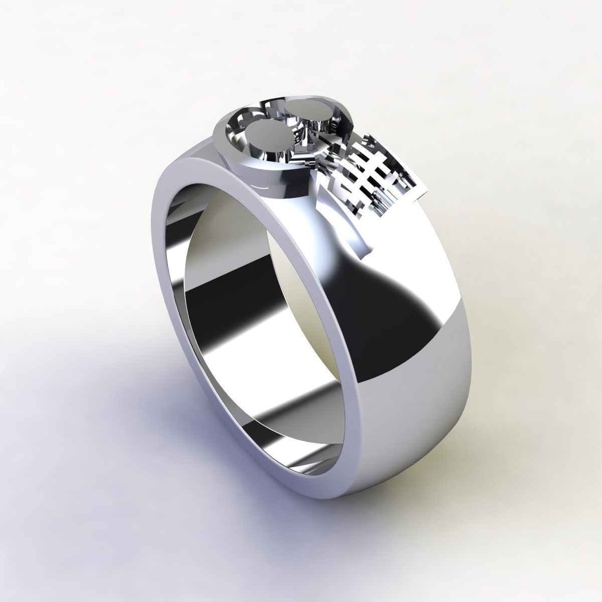 SJ RING 34 3D print model_11
