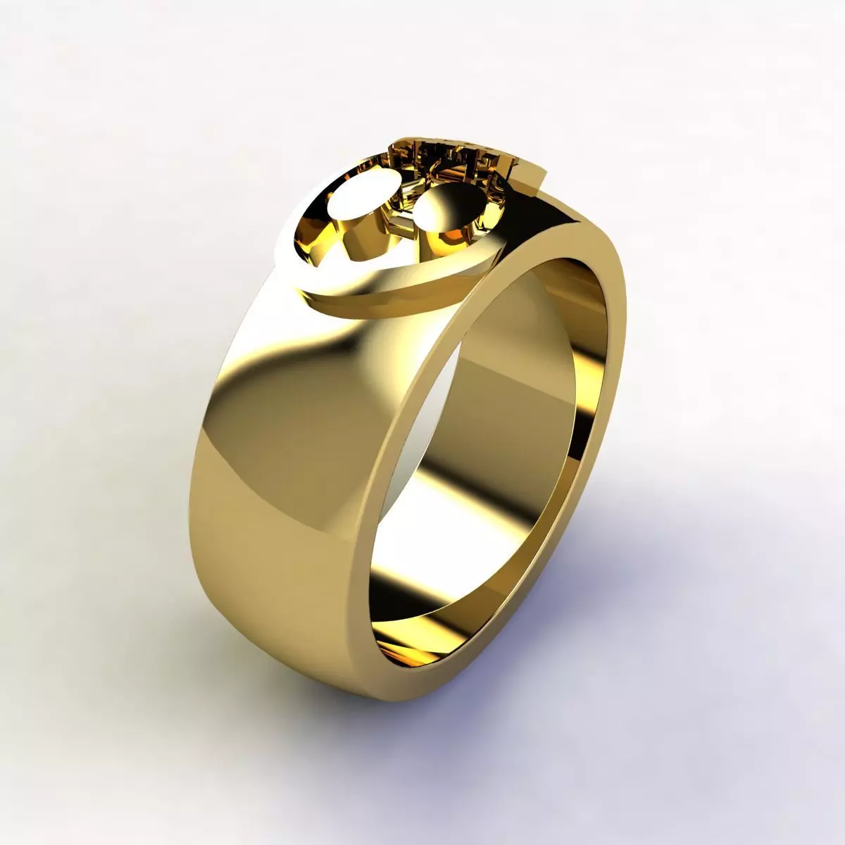SJ RING 34 3D print model_0