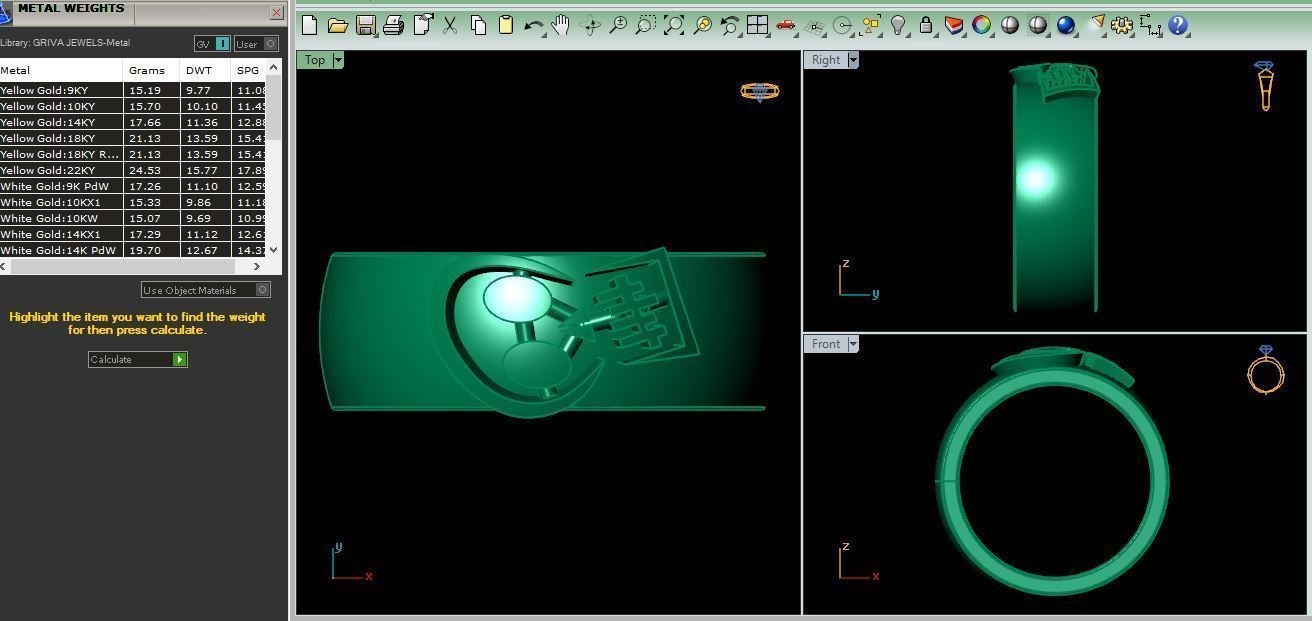 SJ RING 34 3D print model_12