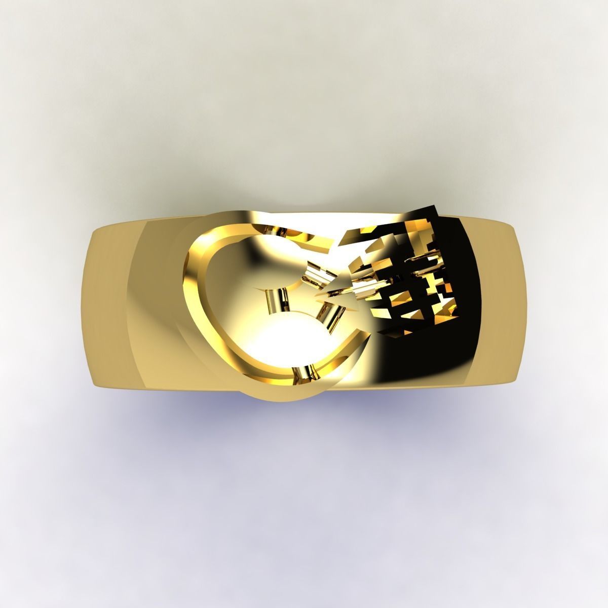 SJ RING 34 3D print model_6