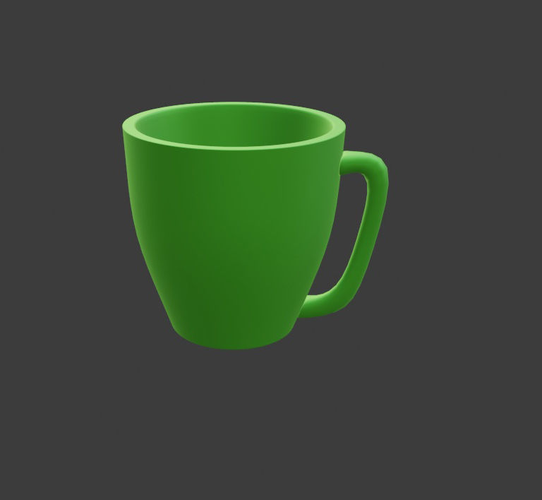 Cup3D Coffee 3D model_4