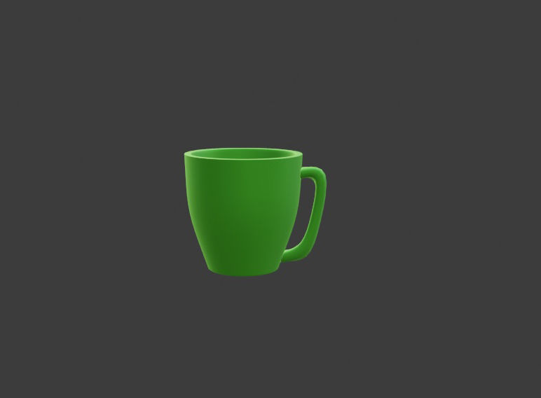 Cup3D Coffee 3D model_6