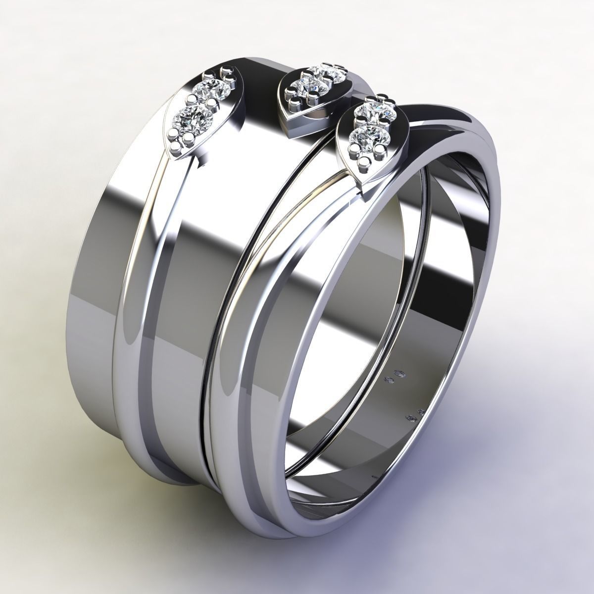 SJ RING 3 3D print model_3