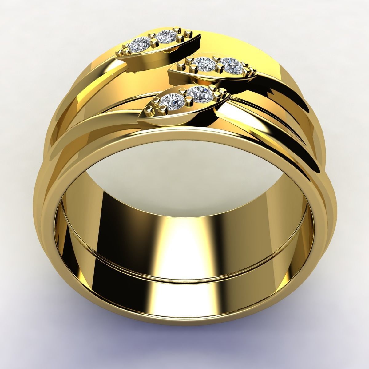 SJ RING 3 3D print model_4