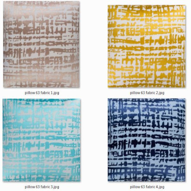 Decorative pillows set 063 3D model_22