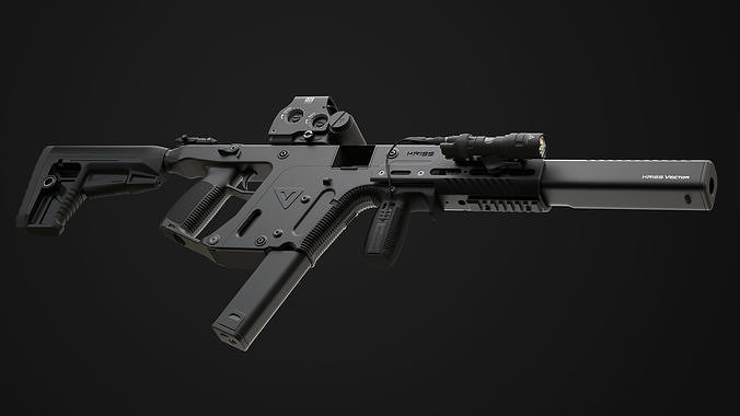 Kriss Vector Gen 2 Sub-D 3D model