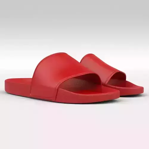 Rubber Slip-on Sandals