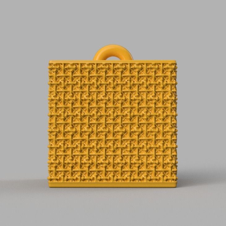 Christmas ornement cube 3D print x76 3D print model_14