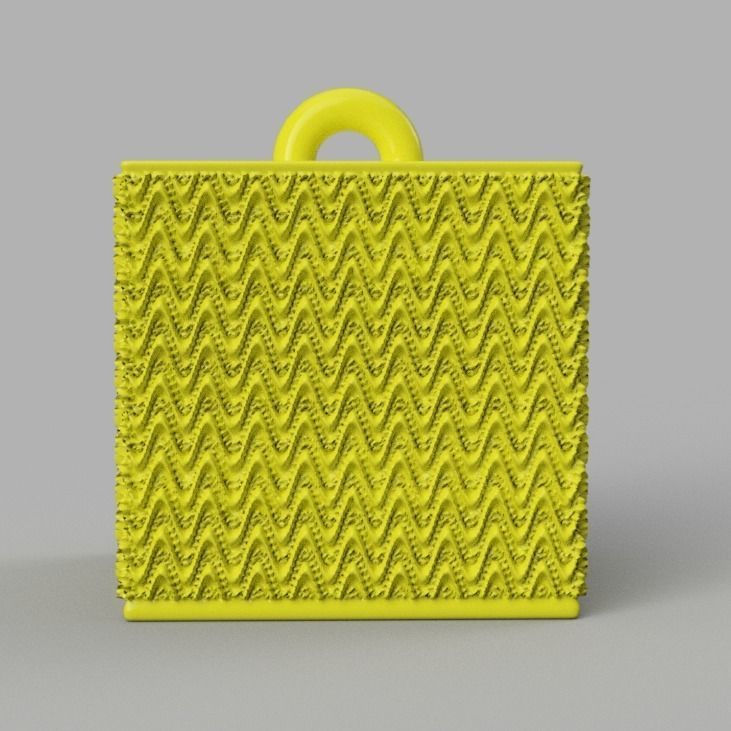 Christmas ornement cube 3D print x76 3D print model_1