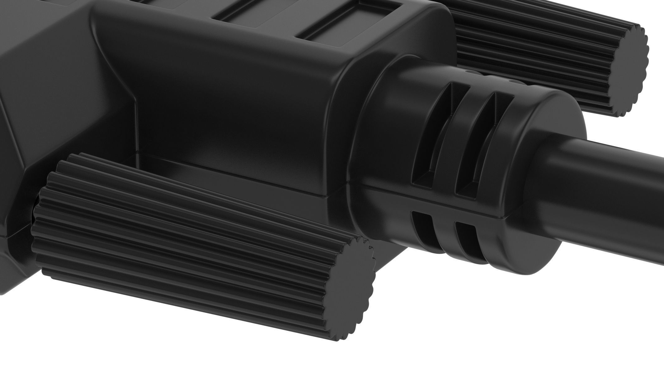 DVI-D Dual Link Male Module 3D model_4