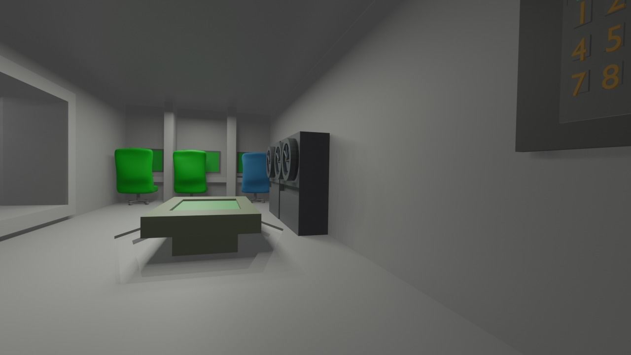 Among us 3d map 3D model_10