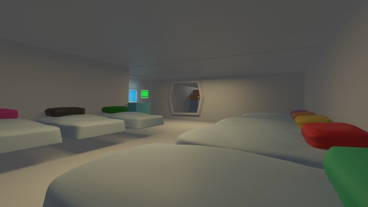 Among us 3d map 3D model_9