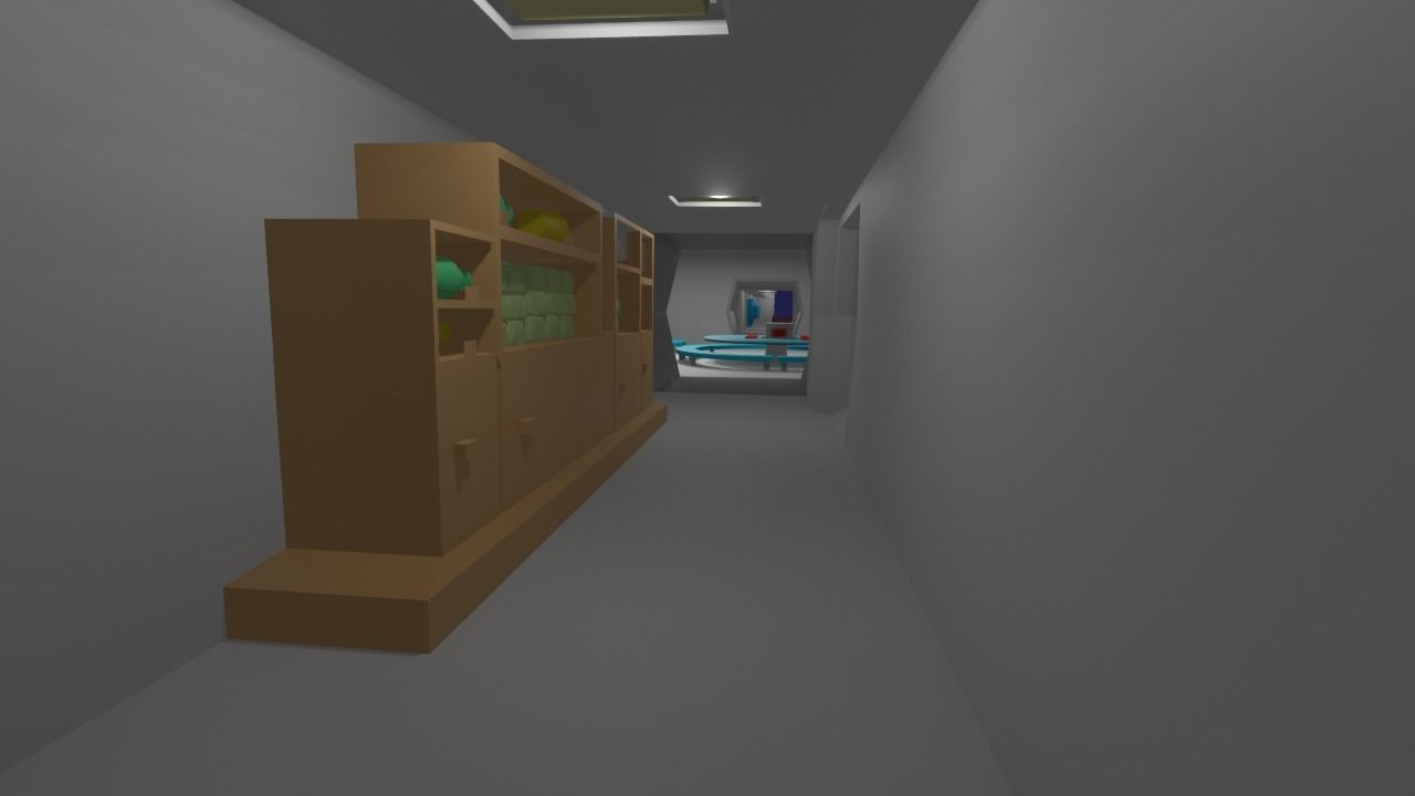 Among us 3d map 3D model_6