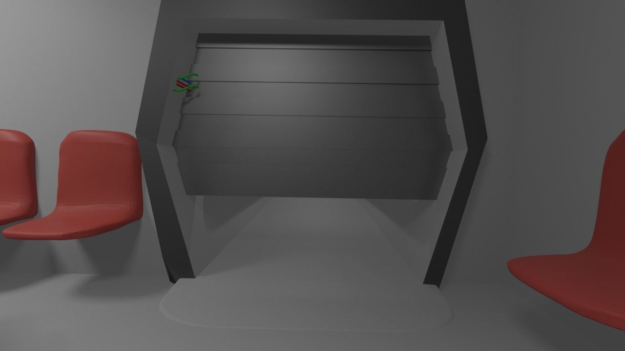 Among us 3d map 3D model_4