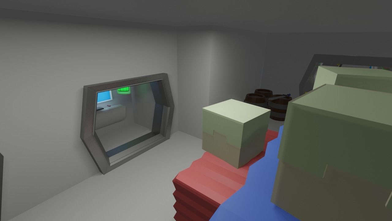 Among us 3d map 3D model_11