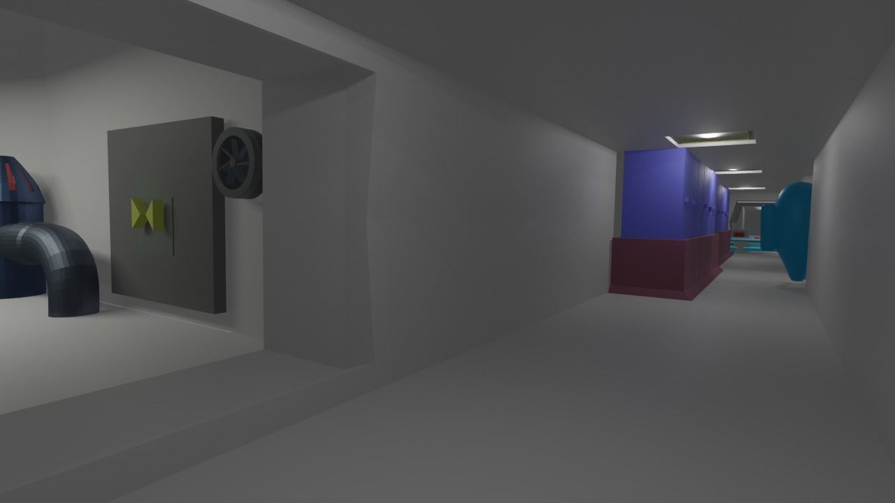 Among us 3d map 3D model_17