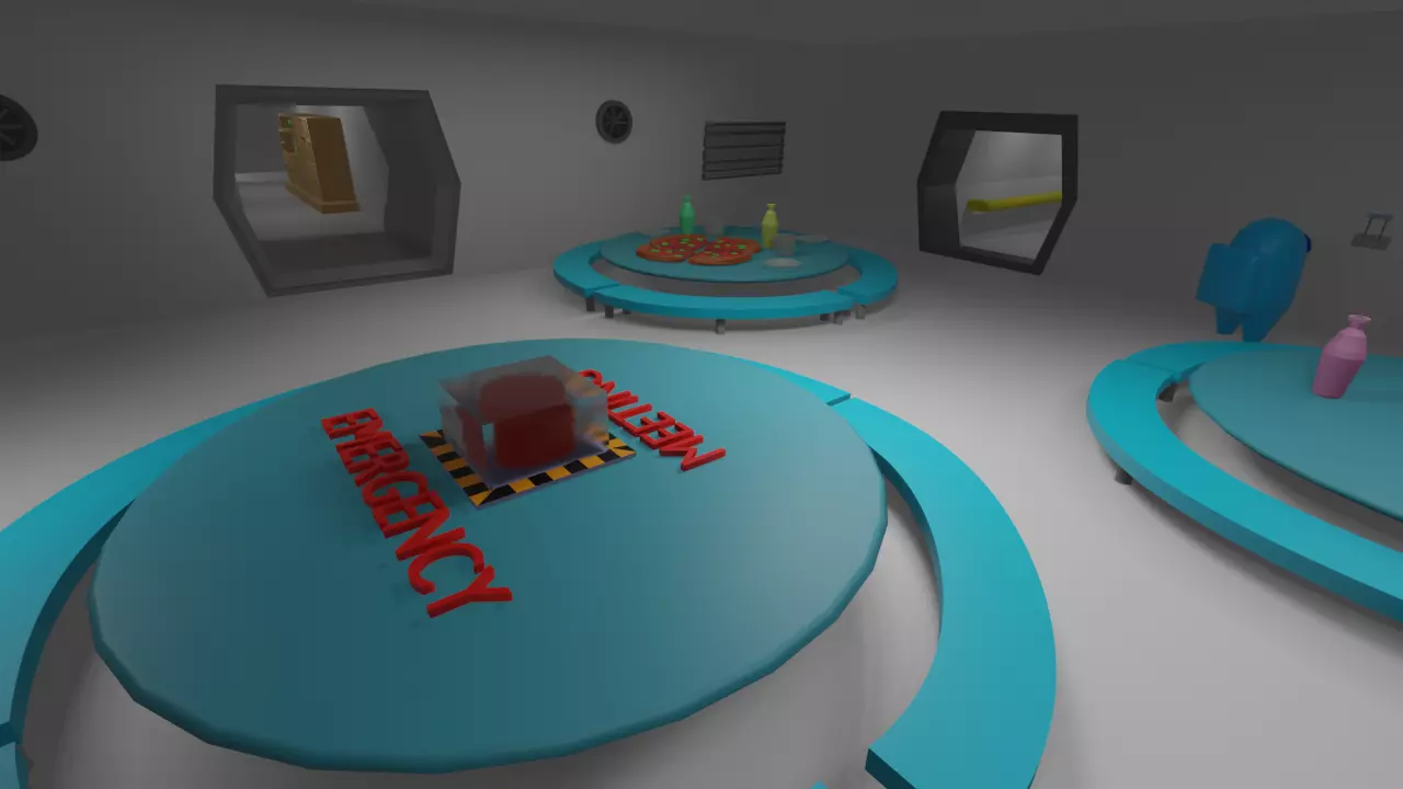 Among us 3d map 3D model_0